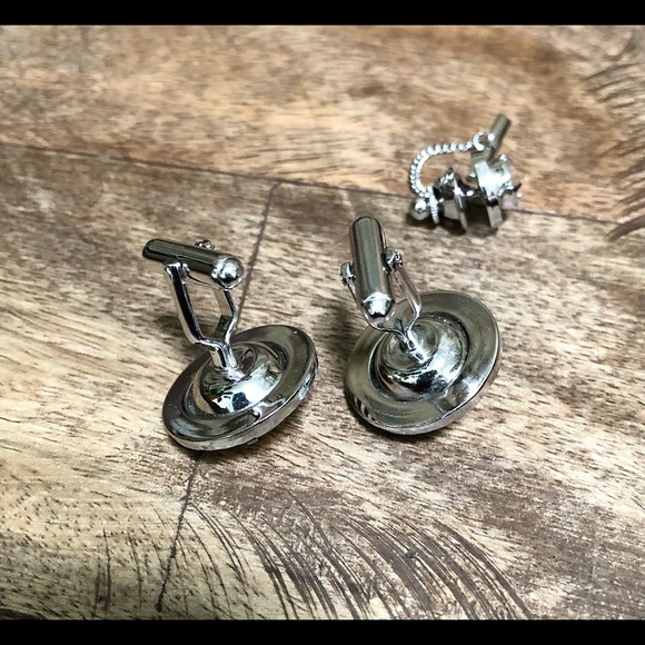 CUFFLINKS - Swarovski Aurora - Picture 3 of 7